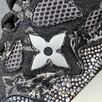 LV Skate Sneaker 'Black Swarovski Monogram'